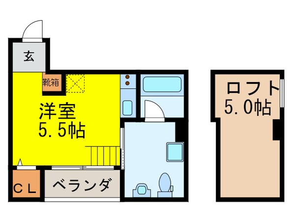 Ｔｉｅｒｒａ 長瀬 ｓｔａの物件間取画像